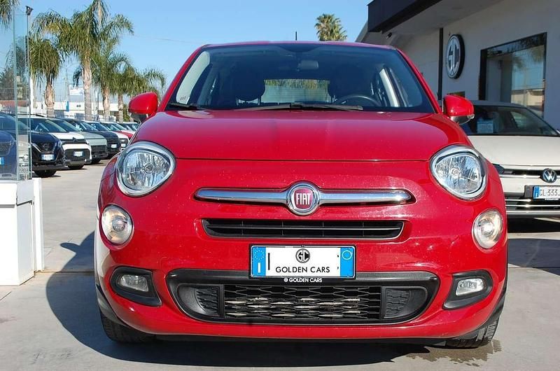 Usata Fiat 500X Pop Star 95 CV (69 kW) 2016 Rosso SUV