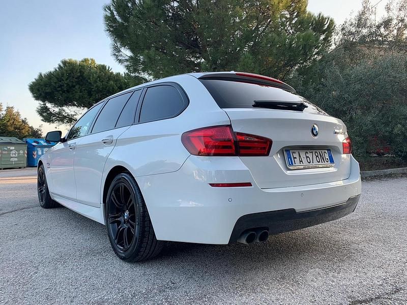 Usata BMW 525 M Sport 218 CV (160 kW) 2011 Bianco Station wagon
