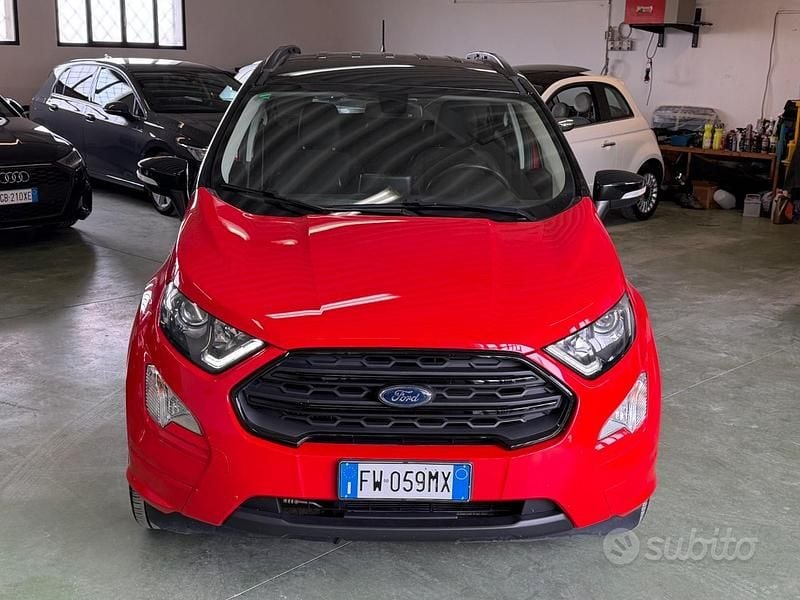 Usata Ford Ecosport ST-Line 100 CV (73 kW) 2019 Rosso SUV