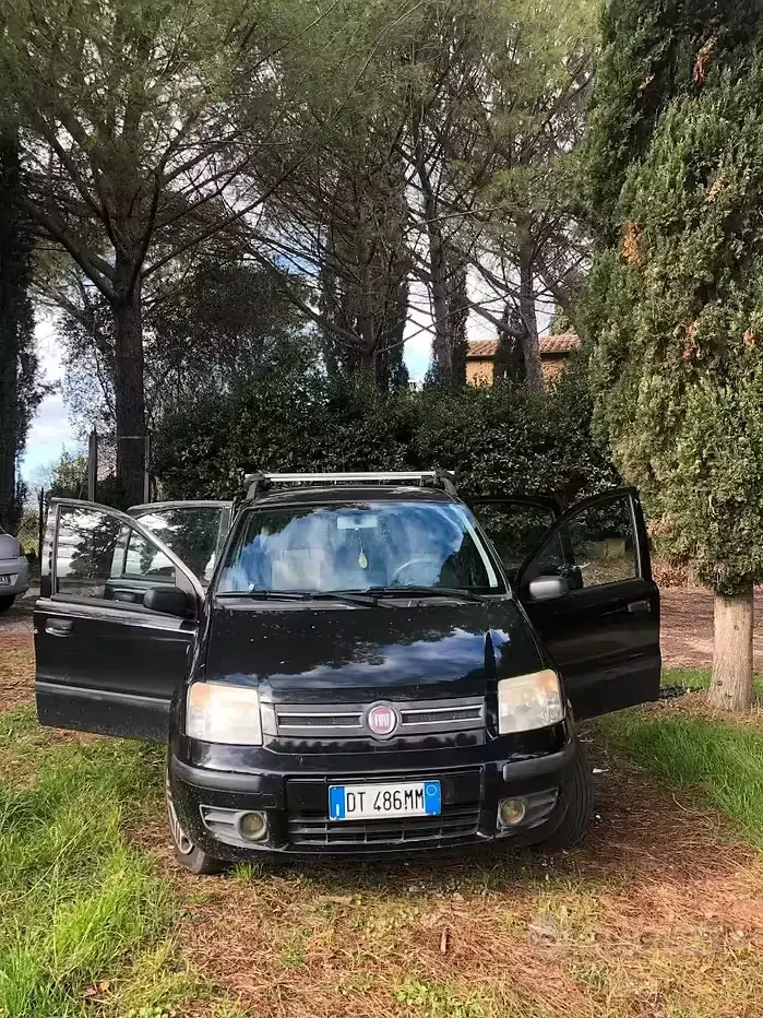 Usata Fiat Panda 60 CV (44 kW) 2009 Nero Utilitaria