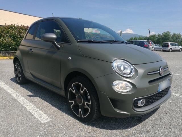 Venduto Fiat 500 1 2 S Verde Opaco Auto Usate In Vendita