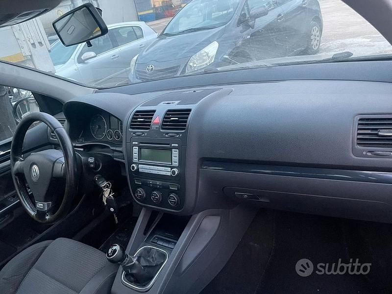 Usata VW Golf V GTD 170 CV (125 kW) 2007 Nero Berlina
