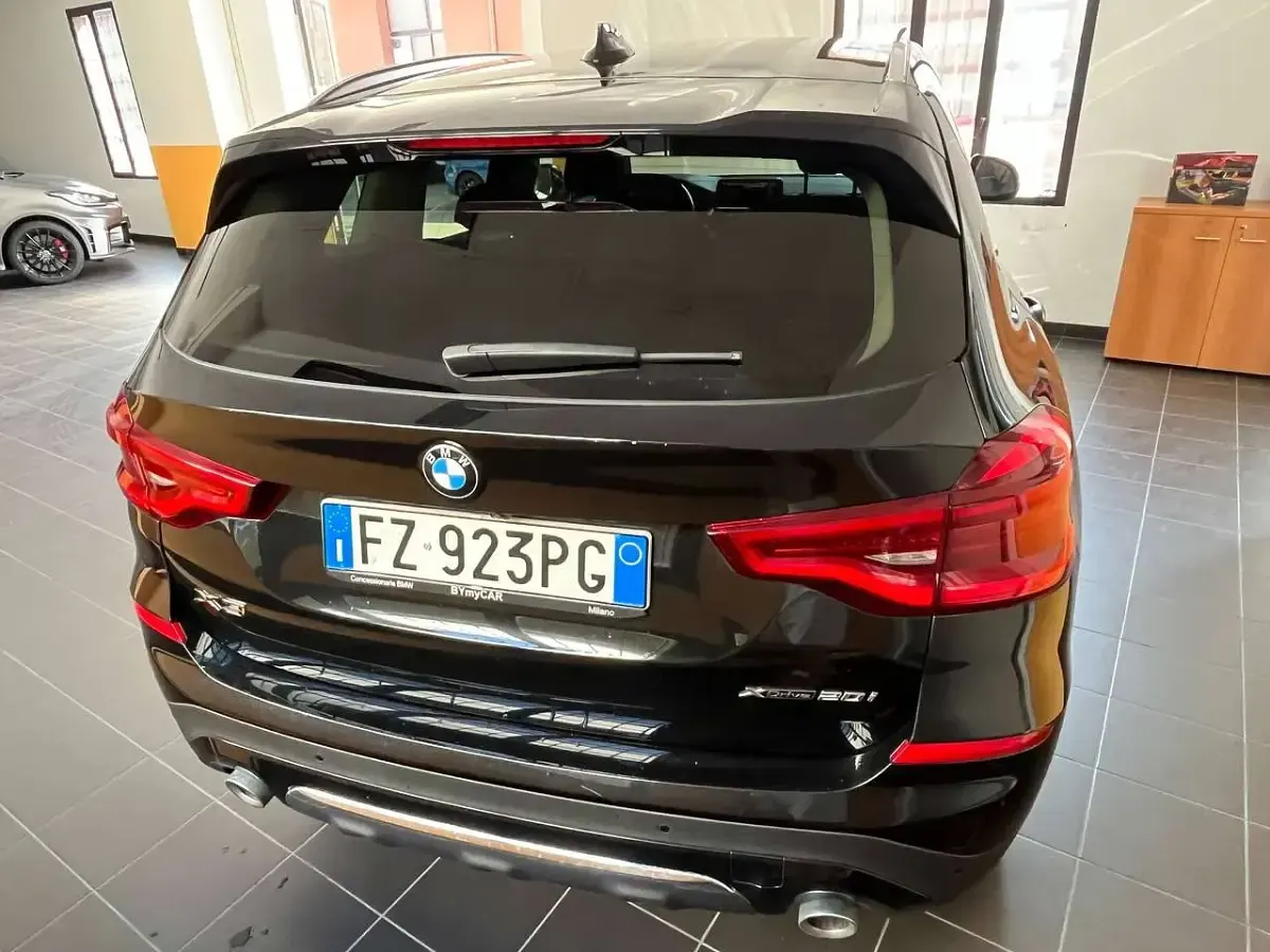 Usata BMW X3 xLine 184 CV (135 kW) 2019 Nero SUV