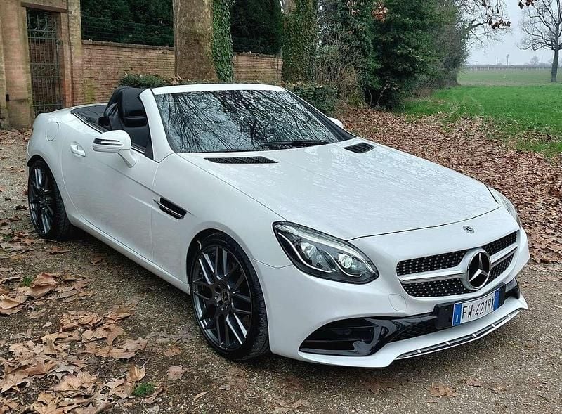 Usata Mercedes SLC200 Premium 184 CV (135 kW) 2019 Bianco Cabrio