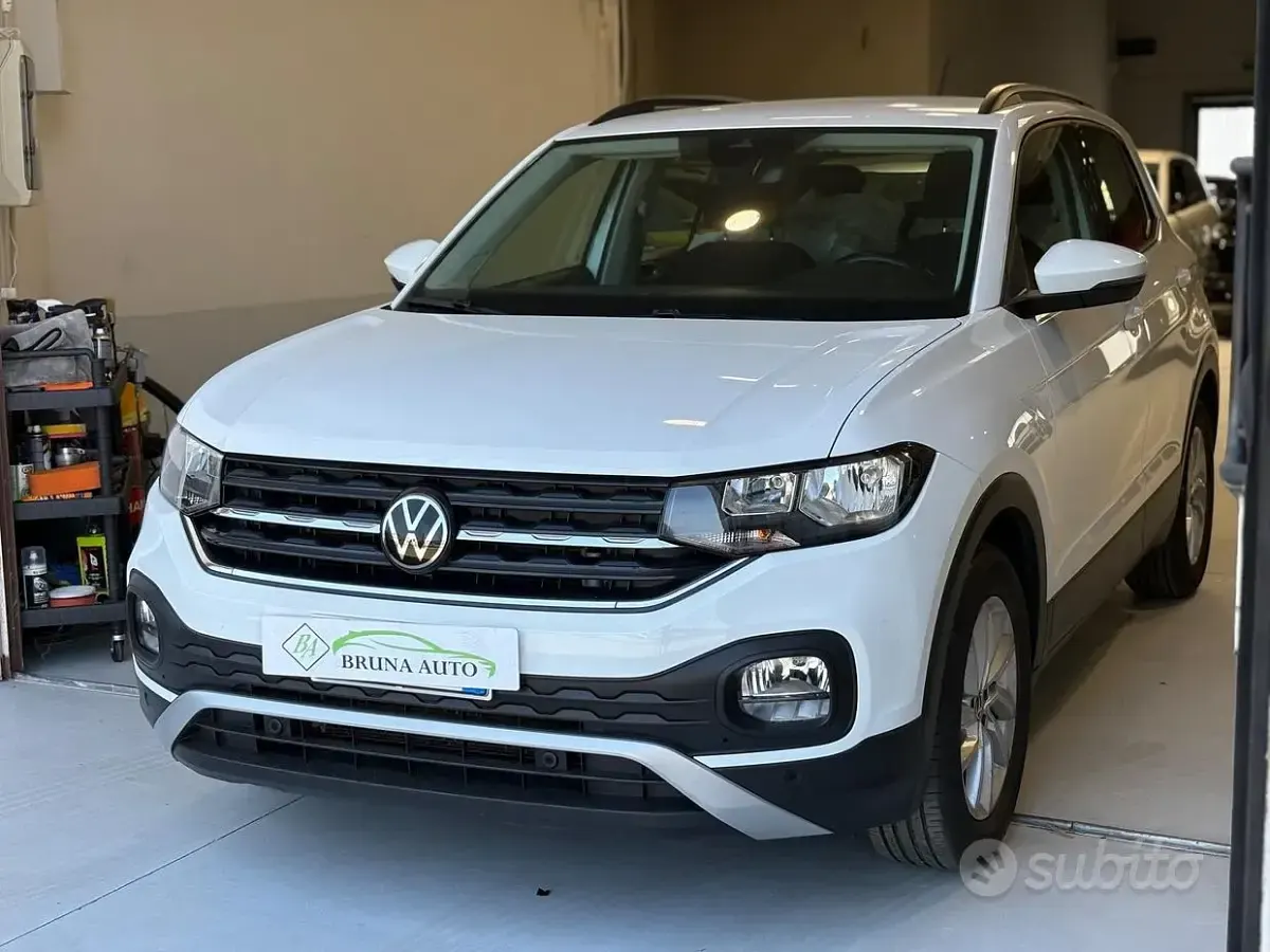Usata VW T-Cross Style 110 CV (80 kW) 2022 Bianco SUV