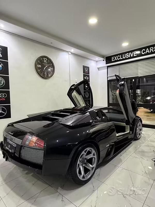 Usata Lamborghini Murciélago 580 CV (426 kW) 2005 Blu Coupé