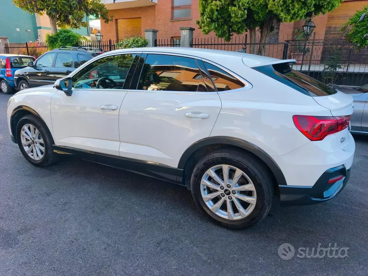 Usata Audi Q3 200 CV (147 kW) 2021 Bianco SUV