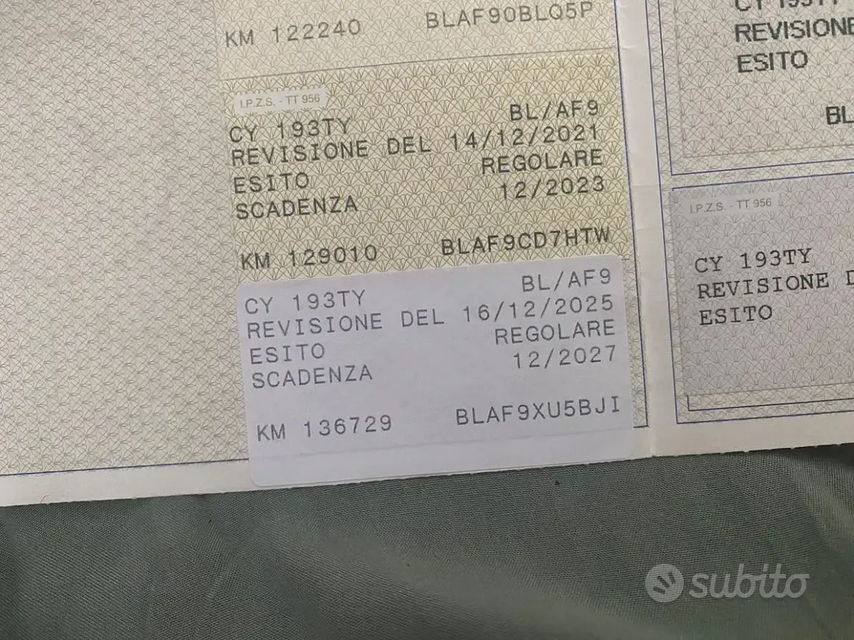 Usata Fiat Idea 95 CV (69 kW) 2005 Nero Monovolume