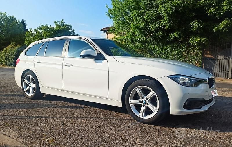 Usata BMW 316 116 CV (85 kW) 2015 Bianco Berlina