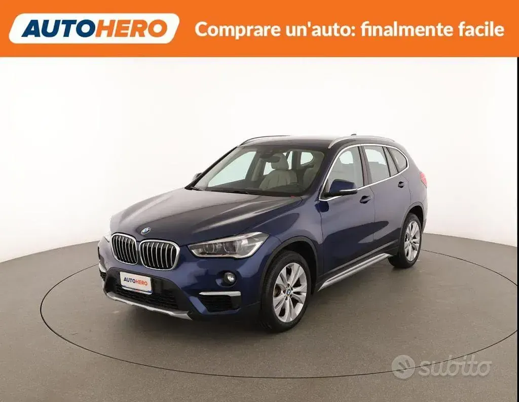 Usata BMW X1 xLine 140 CV (102 kW) 2018 Bluazzurro SUV