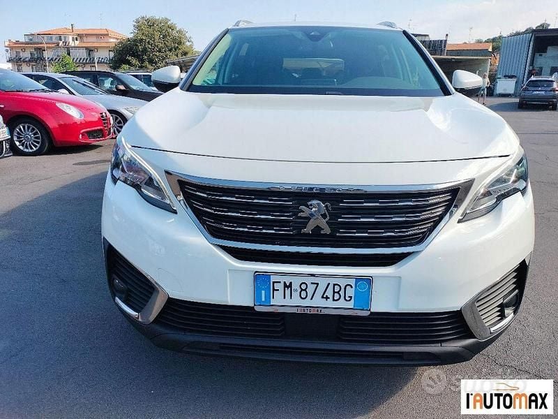 Usata Peugeot 5008 Business-Line 120 CV (88 kW) 2017 Bianco SUV