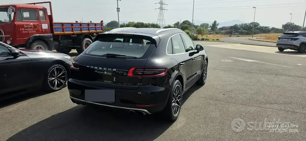 Usata Porsche Macan S 250 CV (183 kW) 2014 Nero SUV