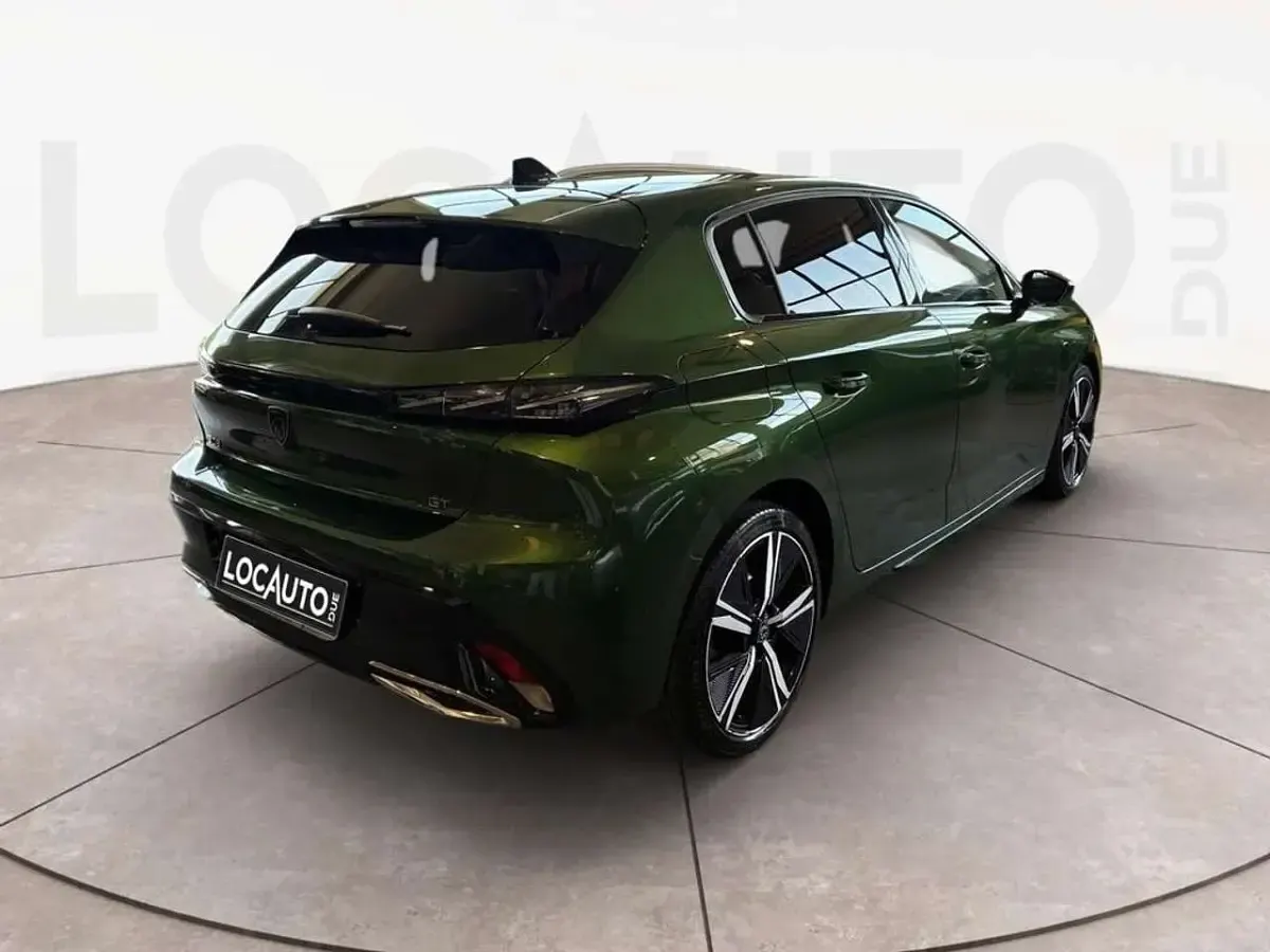 Usata Peugeot 308 GT 131 CV (96 kW) 2022 Verde Berlina