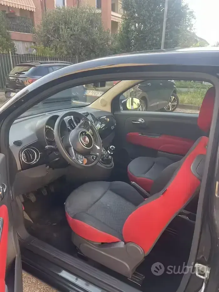 Usata Fiat 500 Pop 69 CV (50 kW) 2016 Nero Berlina