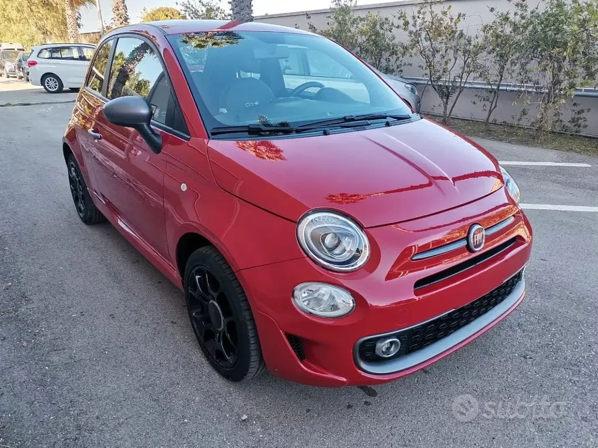 Usata Fiat 500X S 69 CV (50 kW) 2016 Rosso SUV