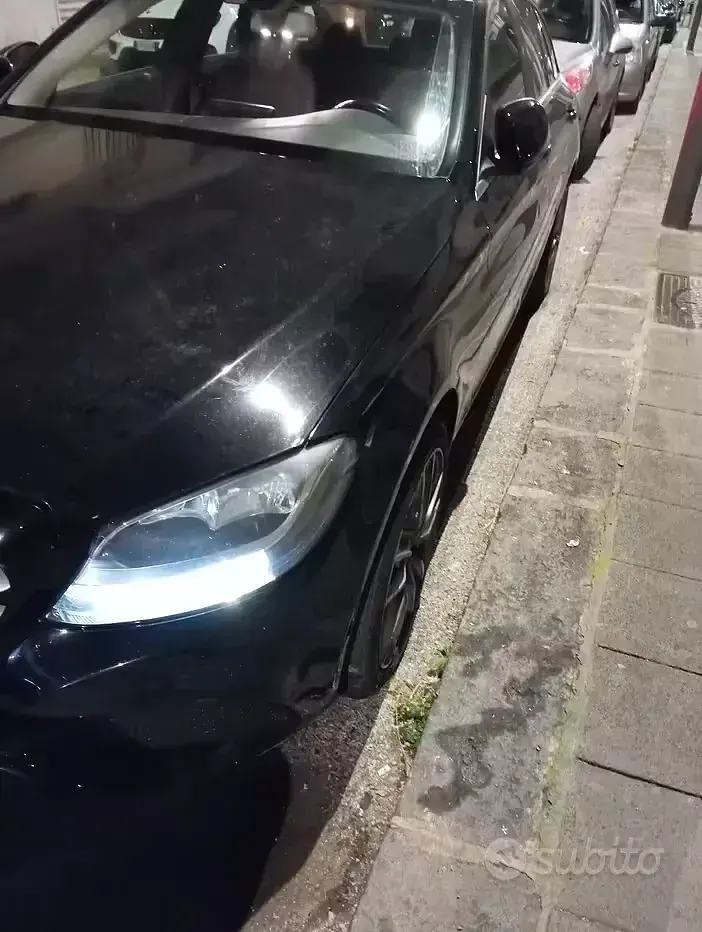 Usata Mercedes C180 116 CV (85 kW) 2015 Nero Station wagon