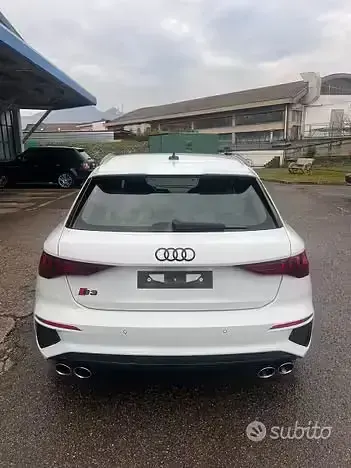 Usata Audi S3 Comfort 310 CV (228 kW) 2022 Bianco Berlina