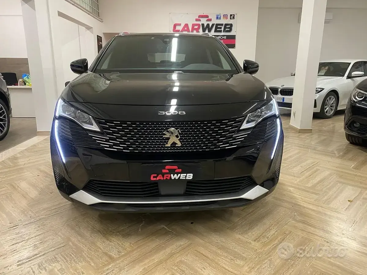 Usata Peugeot 3008 GT 131 CV (96 kW) 2022 Nero SUV