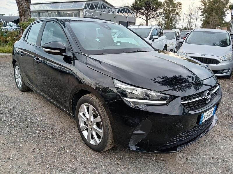Usata Opel Corsa Edition 74 CV (54 kW) 2022 Nero Utilitaria