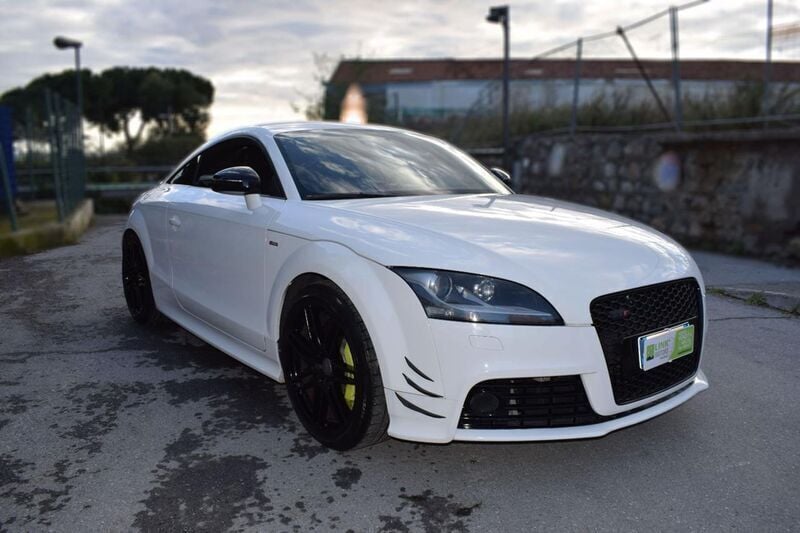 Usata Audi TT S-Line 200 CV (147 kW) 2009 Bianco Coupé