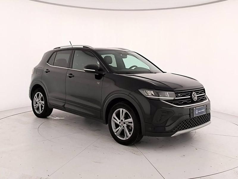 Usata VW T-Cross R-line 116 CV (85 kW) 2024 Nero SUV