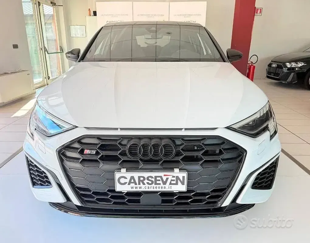Usata Audi S3 310 CV (228 kW) 2022 Bianco Berlina