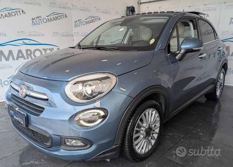 Usata Fiat 500X Lounge 120 CV (88 kW) 2017 Blu/azzurro SUV