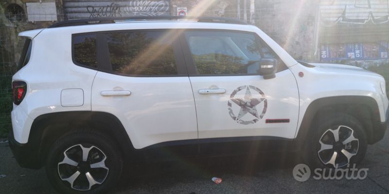 Usata Jeep Renegade Trailhawk 170 CV (125 kW) 2018 Bianco SUV