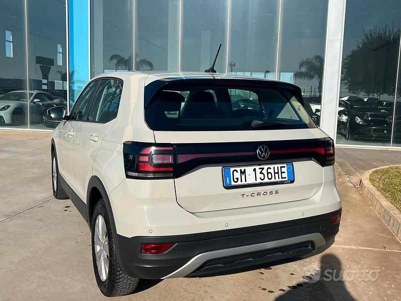 Usata VW T-Cross Style 95 CV (69 kW) 2022 Beige SUV