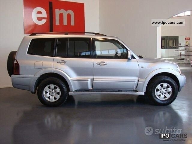 Grigio Usata 2005 Mitsubishi Pajero Intense SUV | 10.500 € (Buon prezzo) - Immagine 1/1