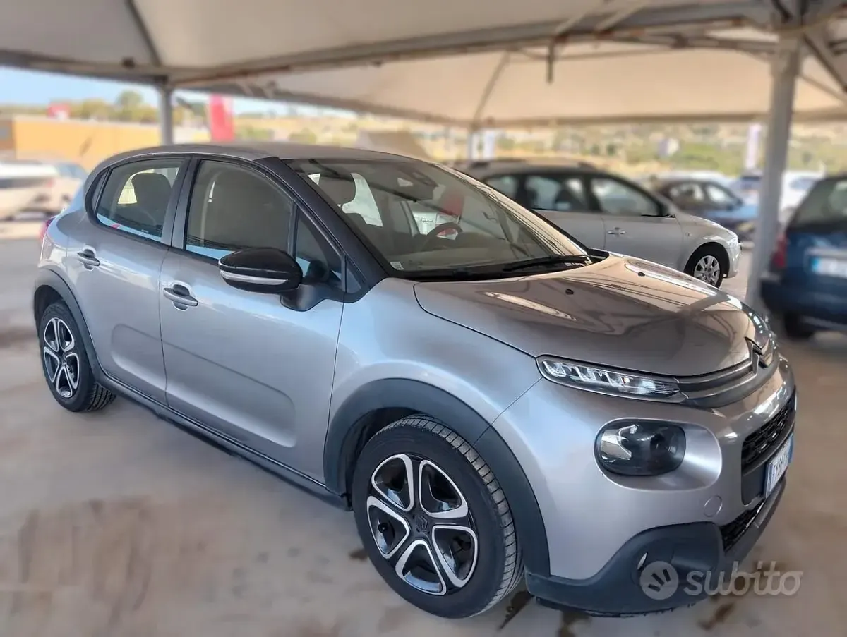 Usata Citroën C3 Shine 102 CV (75 kW) 2019 Grigio Utilitaria