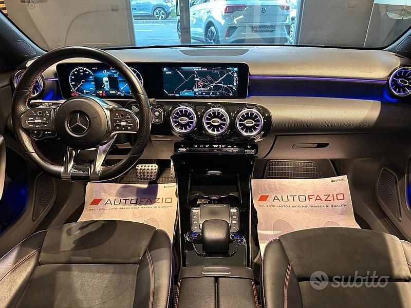 Usata Mercedes A200 Premium 150 CV (110 kW) 2020 Nero Berlina