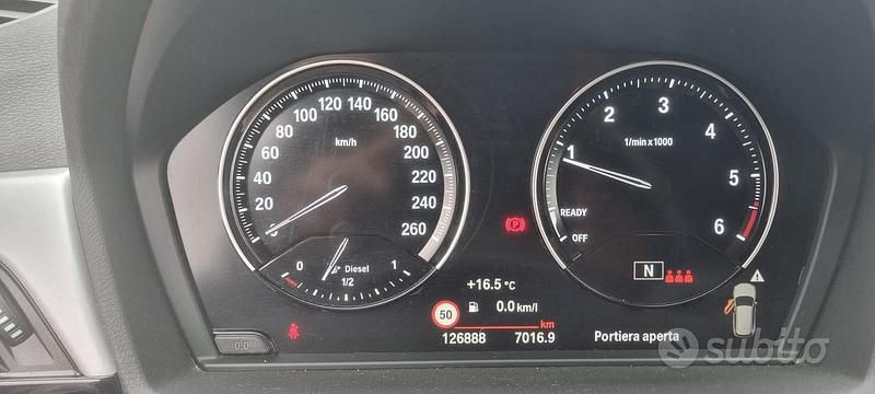 Usata BMW X1 Efficient Dynamics 150 CV (110 kW) 2021 Bianco SUV