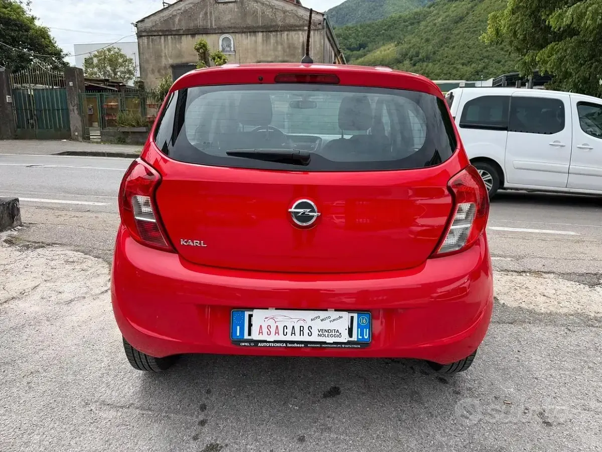 Gebraucht Opel Karl 75 PS (55 kW) 2016 Rot Kleinwagen