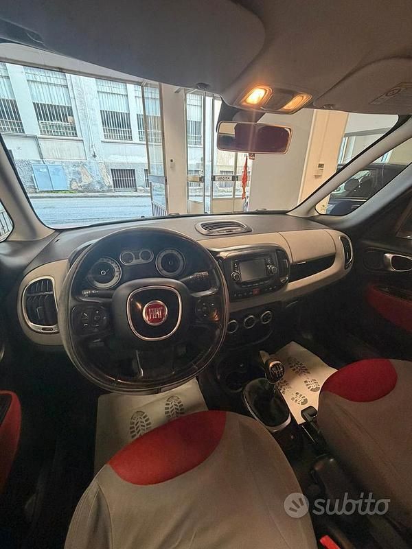 Usata Fiat 500L 105 CV (77 kW) 2013 Rosso Monovolume