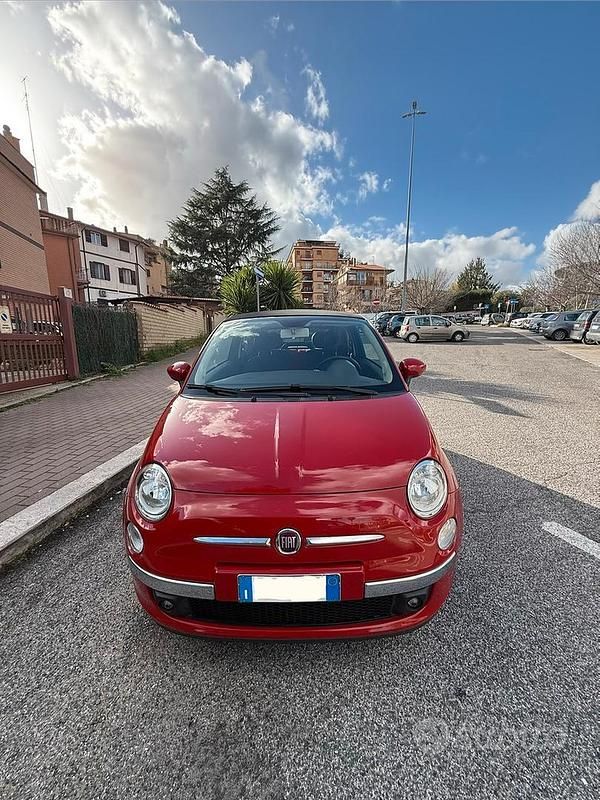 Usata Fiat 500 69 CV (50 kW) 2014 Rosso Utilitaria