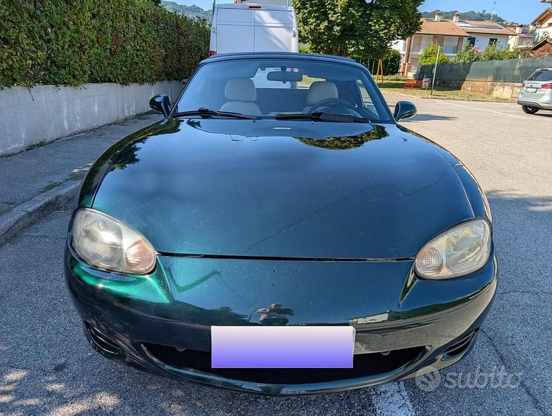Usata Mazda MX5 110 CV (80 kW) 1998 Verde(met.) Cabrio