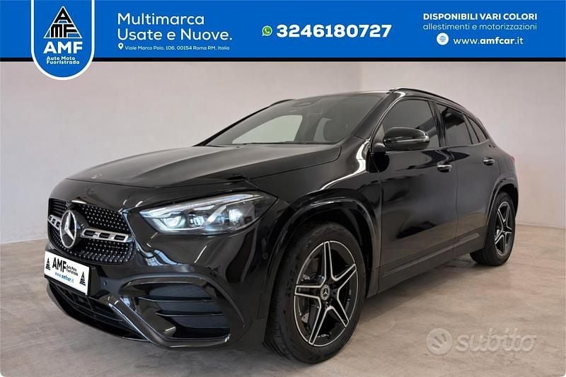 Usata Mercedes GLA180 AMG line 136 CV (100 kW) 2025 Nero SUV