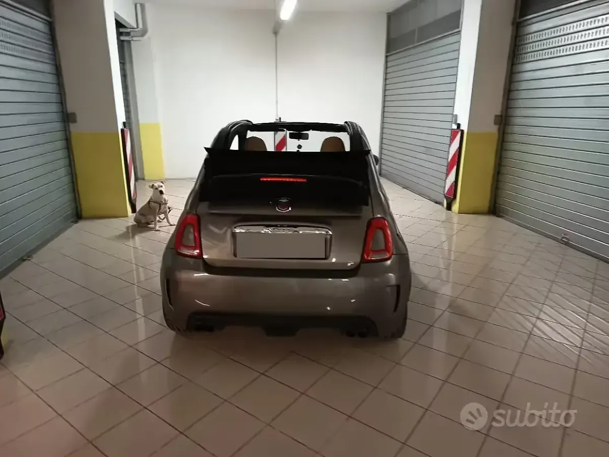 Usata Abarth 500C 140 CV (102 kW) 2010 Grigio Cabrio