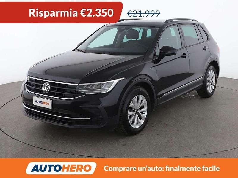Usata VW Tiguan Life 150 CV (110 kW) 2021 Nero SUV