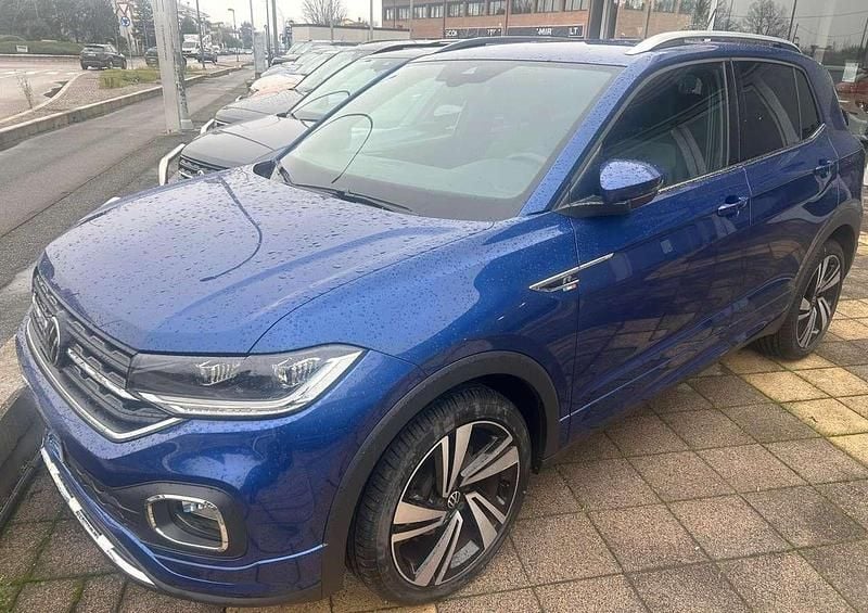Blu/azzurro Usata 2022 VW T-Cross Sportline SUV | 21.900 € (Buon prezzo) - Immagine 1/3