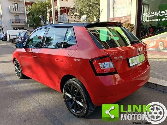 Usata Skoda Fabia Design Edition 75 CV (55 kW) 2018 Rosso Berlina