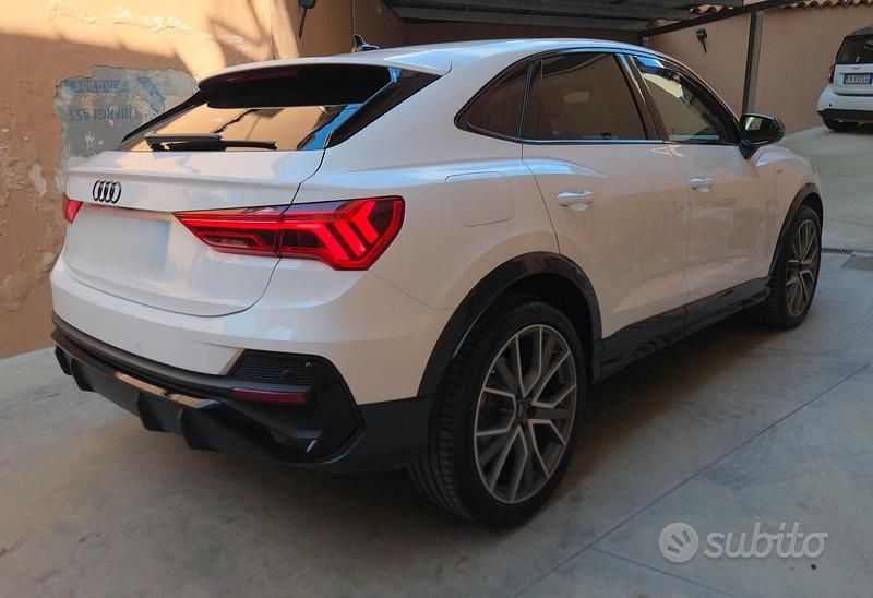 Usata Audi Q3 Sportback S-Line 150 CV (110 kW) 2020 Bianco SUV