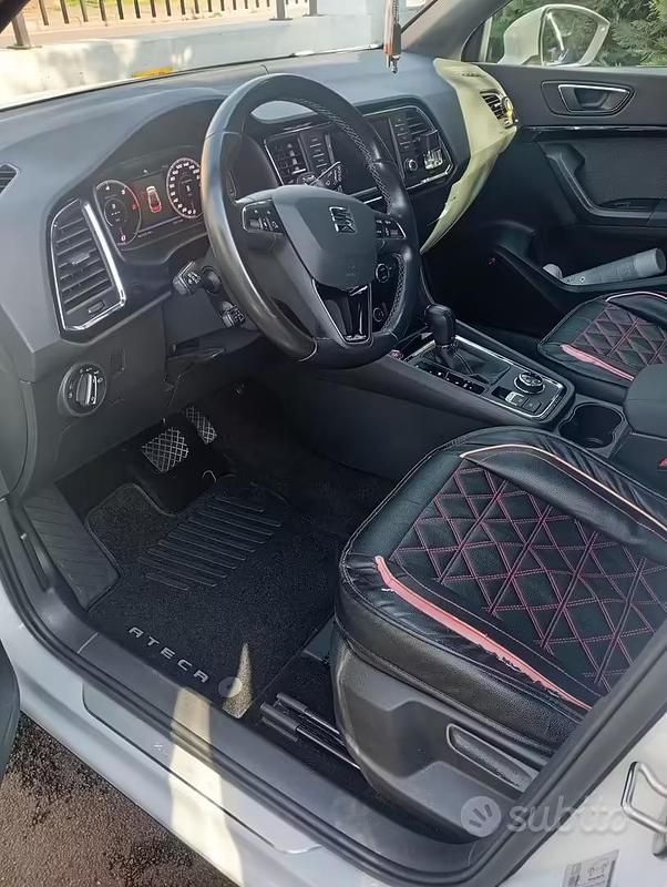 Usata Seat Ateca 115 CV (84 kW) 2019 Bianco SUV