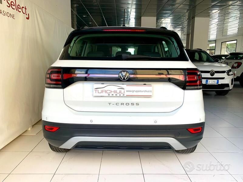 Usata VW T-Cross Sport 95 CV (69 kW) 2022 Bianco SUV