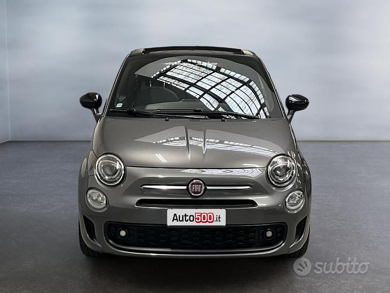 Usata Fiat 500C Connect 69 CV (50 kW) 2021 Grigio scuro Cabrio