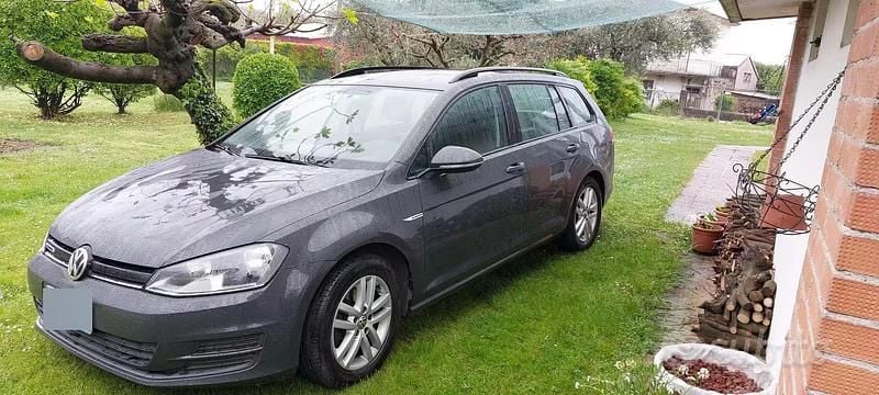 Usata VW Golf VII 110 CV (80 kW) 2016 Nero Station wagon