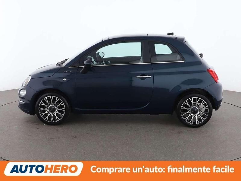 Usata Fiat 500 Dolcevita 71 CV (52 kW) 2021 Blu/azzurro Utilitaria