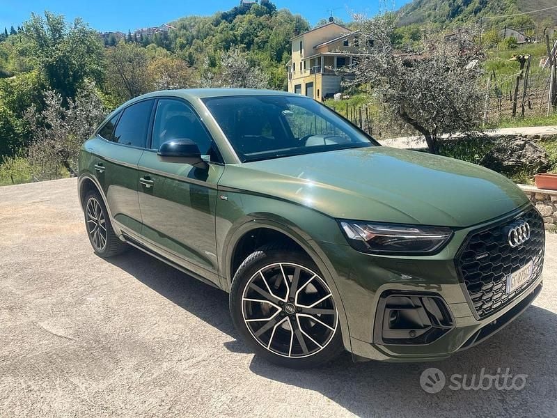 Usata Audi SQ5 Sportback 341 CV (250 kW) 2021 Verde SUV
