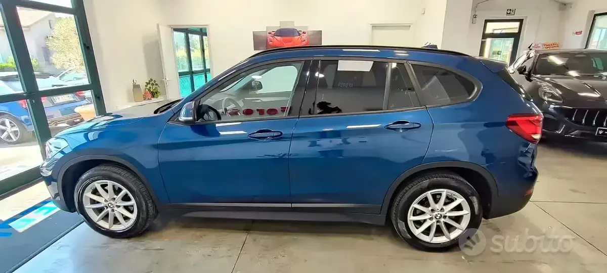 Usata BMW X1 Advantage 150 CV (110 kW) 2021 Bluazzurro SUV